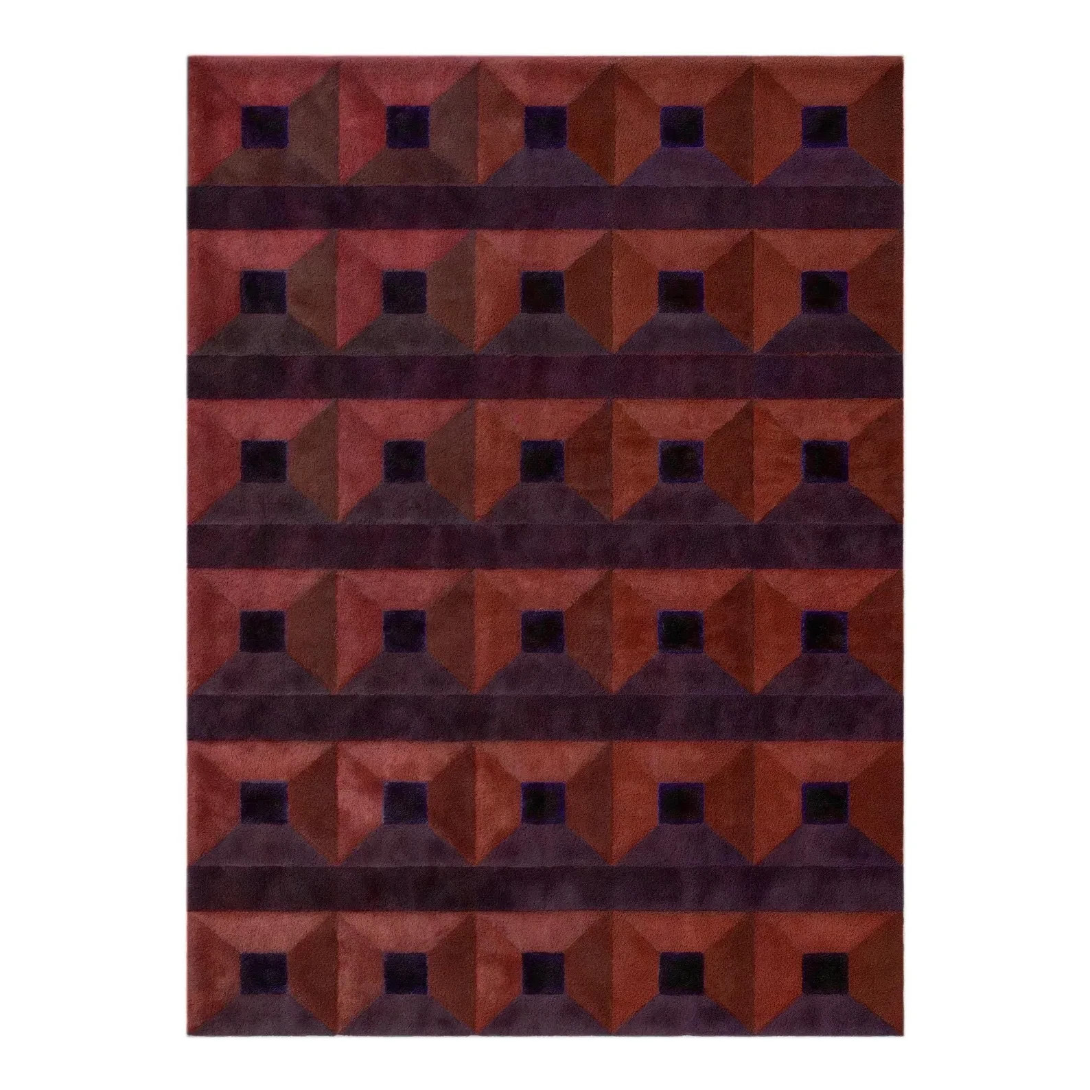 New Handmade Color Multi Hand Tufted Nz Wool Luxury Design Area Carpet Rug