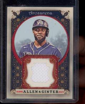 2023 Topps Allen & Ginter #AGRB-RA Randy Arozarena Full-Size Relics