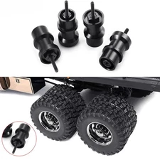 Alloy Single Wheel To Dual Wheel Kit for 1/10 RC Crawler Car Model Upgrade Parts
