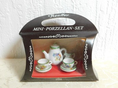 Reutter Miniatur Porzellan Set Puppenhaus Puppenstube im Karton!