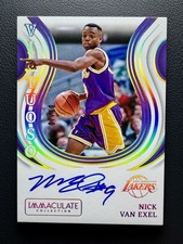 2023-24 Panini Immaculate Nick Van Exel #VA-NVE Virtuoso Autograph GOLD Auto /10