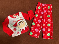 Elf On The Shelf Children  s Pajama Set Boys/Girls Size 4T NWT