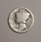 1917-D Mercury Dime — photo from another recent sale