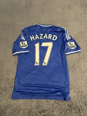 Vintage NWT Eden Hazard #17 Adidas Chelsea 2013-14 Home Soccer