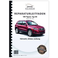 VW Tiguan Typ 5N 2007-2016 Fahrwerk Achsen Lenkung Werkstatthandbuch
