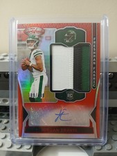 2024 Certified - Jordan Travis - Fresh Fab. Sig. 3 Color RPA - /199 - Jets , FSU