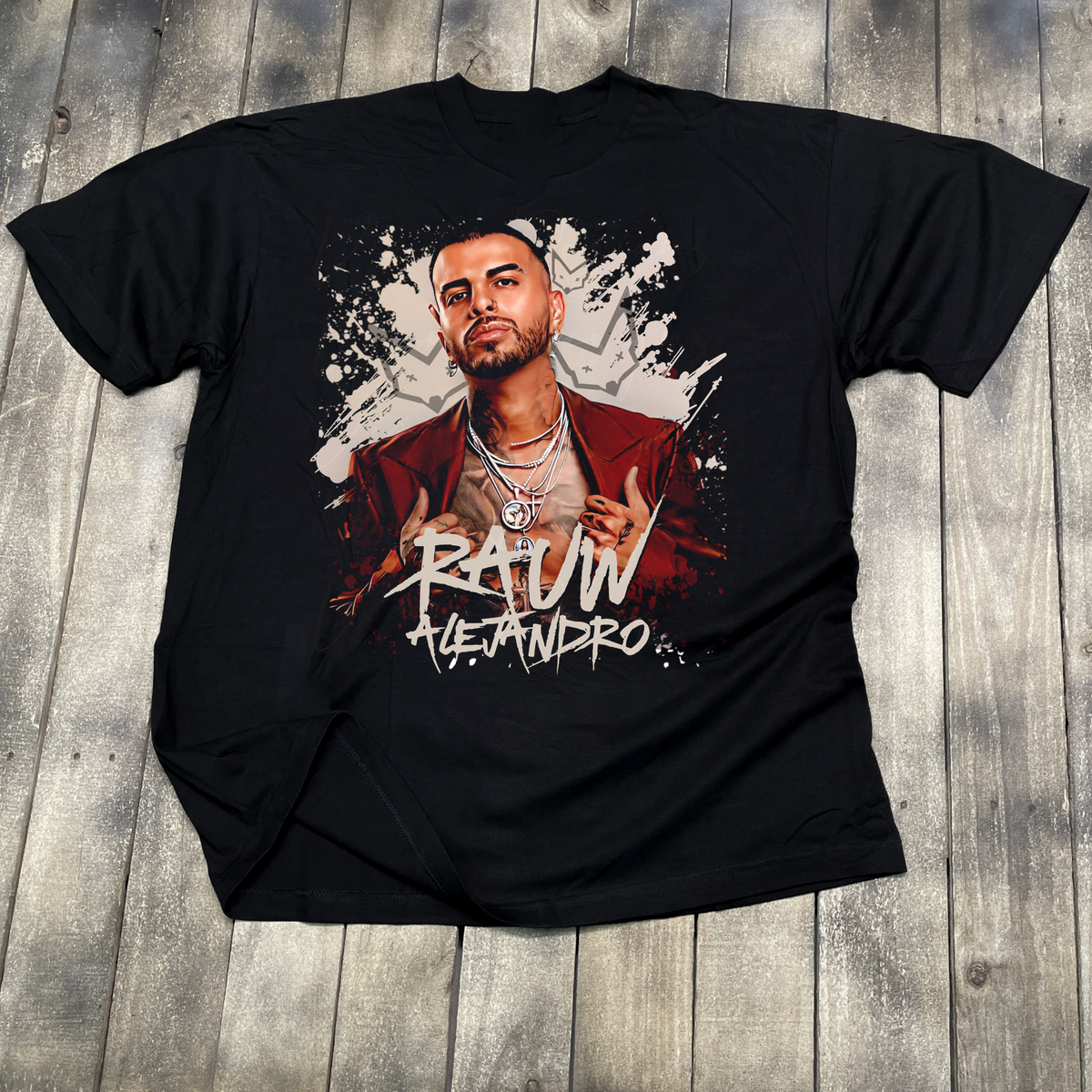 【Raucohouse】The world printing over t-shirt The world printing over t-shirt - Raucohouse | 60% - Asian