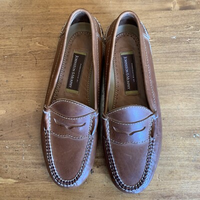 Johnston Murphy Tan Penny Loafers Mens 10.5 M | eBay display picture 1
