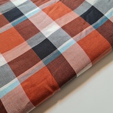 100% COTTON  Dress Fabric Tartan Plaid Checks Christmas Craft Material 150 cm