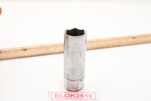 Popular Mechanics 06854 5/8" 3/8" Drive SAE Chrome Spark Plugs Socket W/ Insert - Picture 2 of 6