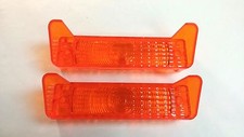 1969 Chevy Impala Belair Biscayne Parking Light Turn Signal Lens Pair Amber 1969 Chevy Impala Belair Biscayne Parking Light Turn Signal Lens Pair Amber