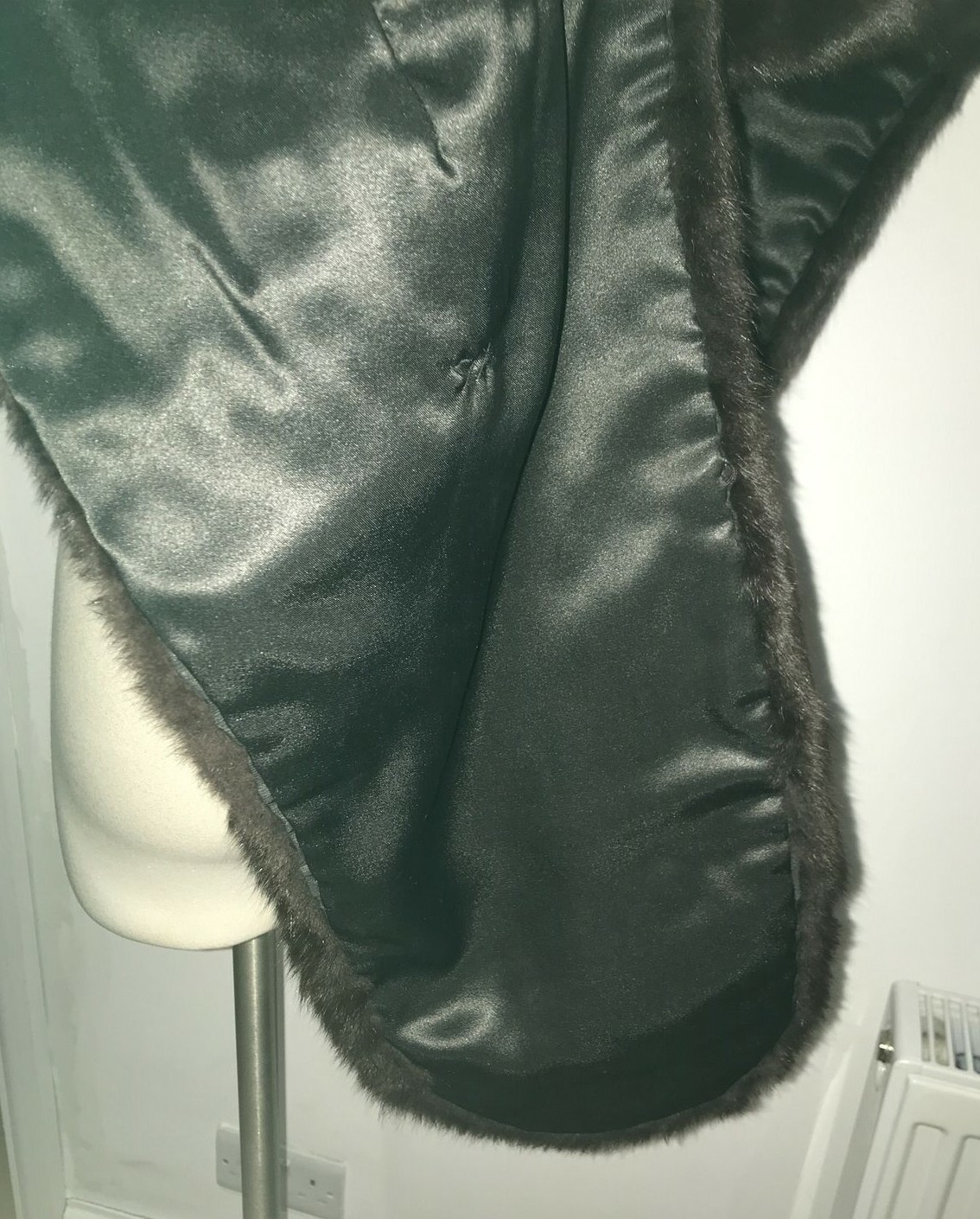 Vintage Genuine Fur Brown Stole/Shrug/Wrap 4