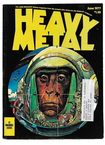 De la bande dessinée Metal Hurlant au film Heavy Metal