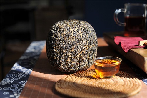 Premium Dian Hong gemme d'oro melone dorato gongfu dianhong Yunnan tè nero 500 g - Foto 9 di 9