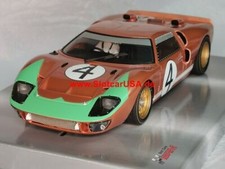 Brm167 1/24 Slot Car Ford Gt40 Mkii 24h Le Mans 1966 Nr. 4 Donohue