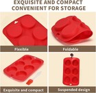 Silicone Muffin Top Pan 1 Pcs,Egg Molds for Breakfast Sandwiches 3 Inch Round — photo 6
