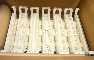 Lucent 110 Patch Panel with Designation Strips.