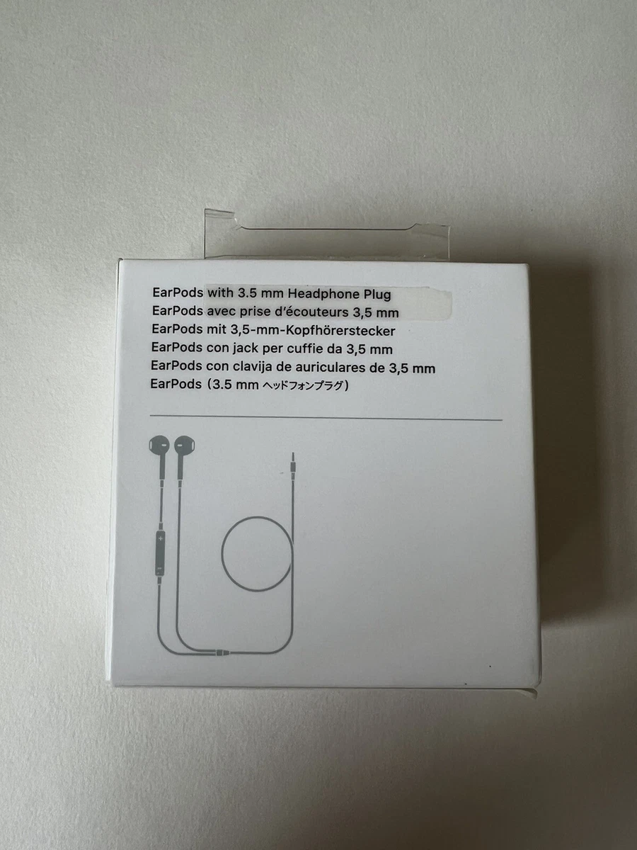 Original Apple EarPods with 3.5 mm Headphone Plug New in Box