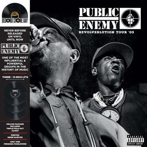 Новый виниловый альбом Public Enemy - Revolverlution Tour 2003 RSD 2024