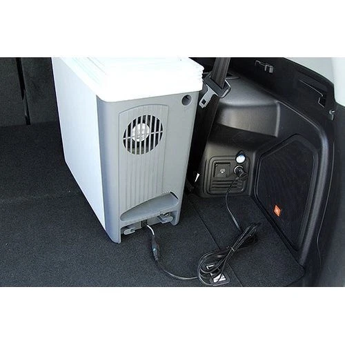 Portable 18 Qt Thermoelectric Cooler, 12 Volt Electric Compact Car Travel Fridge - Image 4 of 4