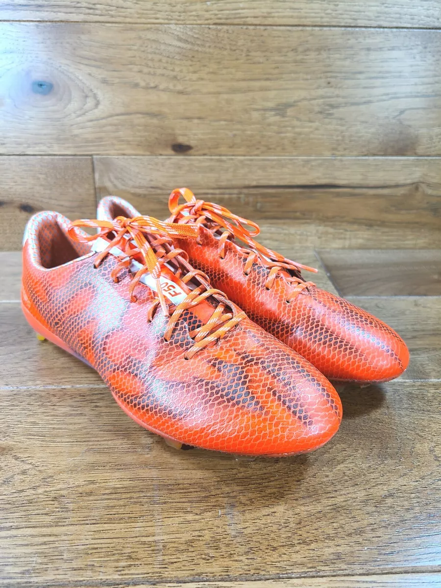 adidas F50 FG Men's/Boy&#039;s Soccer Cleats - Solar Red Size 6.5 | eBay