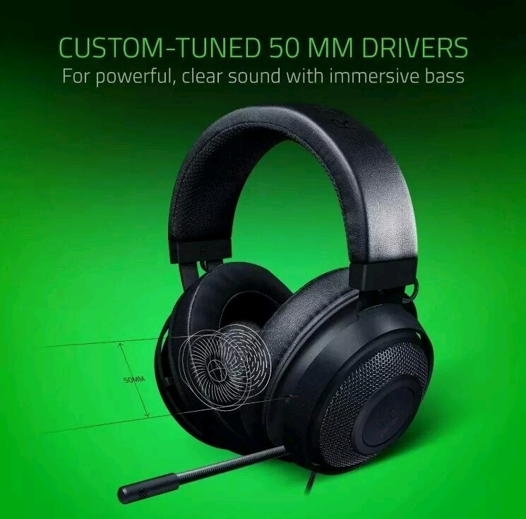 Razer KRAKEN 2019 BLACK ゲーミングヘッドホン Razer Razer Kraken