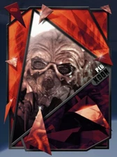 FRACTURED BLACK PLO KOON REVENGE OF SITH LOCK-ON Topps STAR WARS CARD TRADER