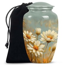 Daisies Adult Urns For Human Ashes Women Urn For Human Ashes Large Adult