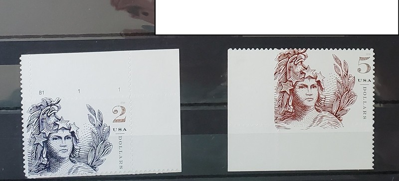 US Scott #  5296, & 5297 Statue Of Freedom Set of 2 MNH