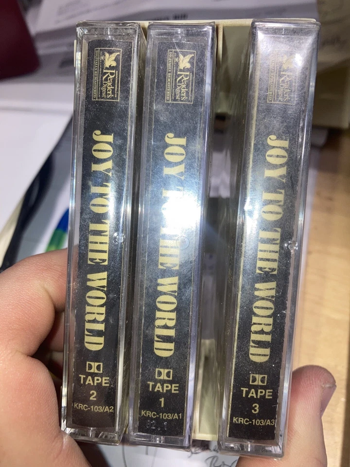 Reader's Digest Joy to the World Cassette Tape Set W/Case Artwork (Cassette) NEW - Image 3 of 4