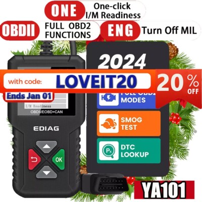 Automotive OBD OBD2 Scanner Code Reader Car Check Engine Fault Diagnostic Tool