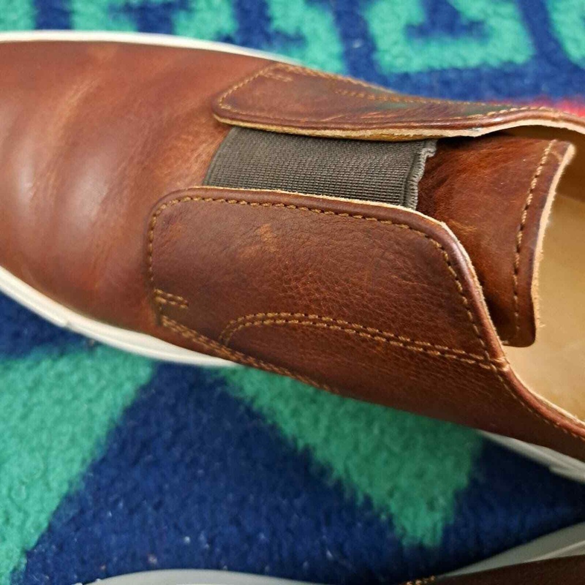 %Frye Shoes Men Size 10.5 M Brown Casual Sneaker Leather Style D5 Frye Size 10.5 Brown Leather Men main image 3