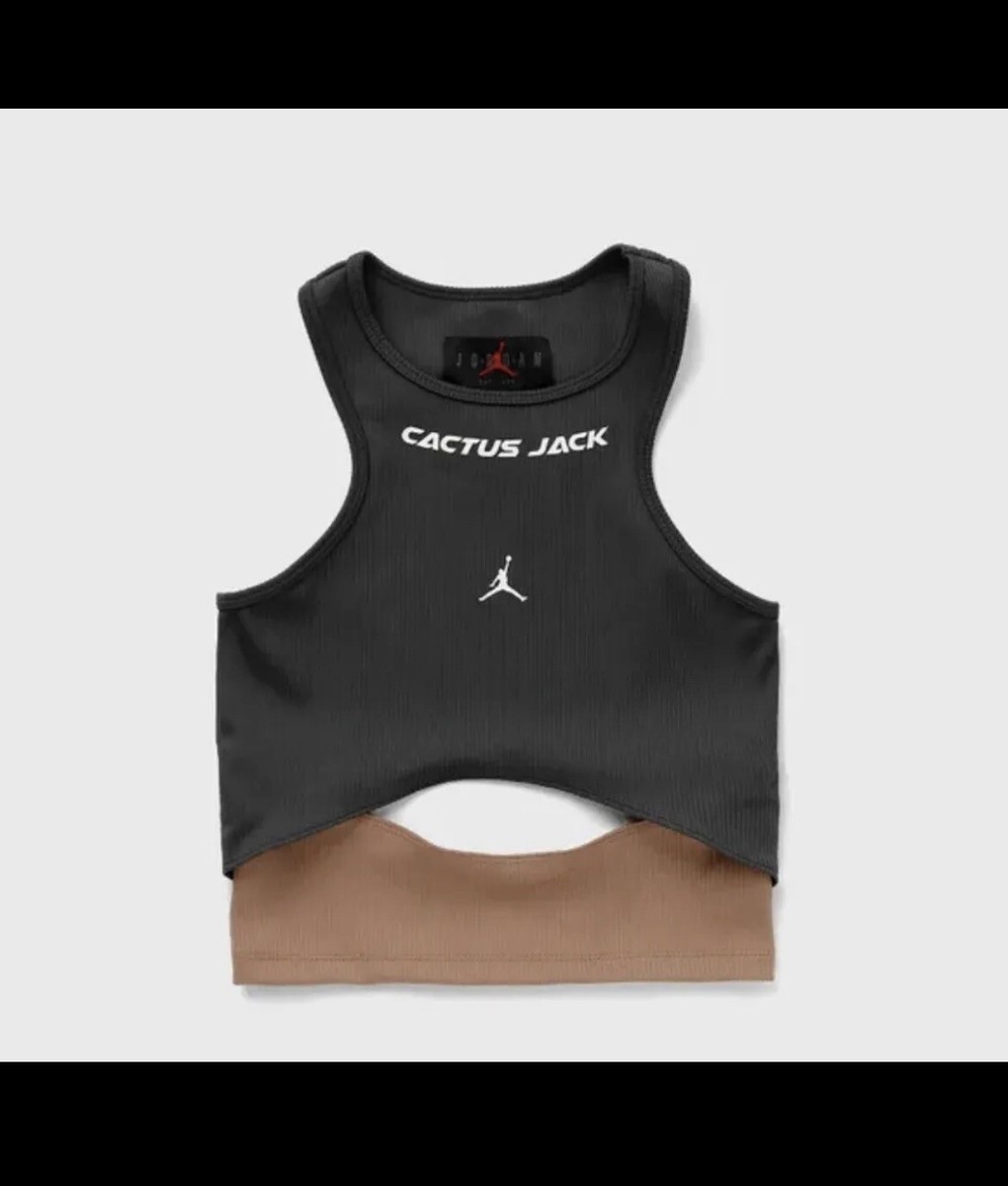 Travis Scott Cactus Jack x Jordan Women Tank Dark Smoke Grey