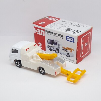 TOMICA 2 MITSUBISHI FUSO CANTER TOW TRUCK TOMY DIECAST CAR NEW (B