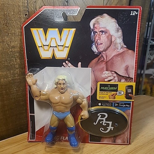 Mattel WWE Retro Series 4 RIC FLAIR Hasbro Style W...