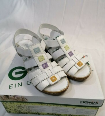   Gemini Sadelen Sandaletten Leder Damen Damenschuh Größe 37  