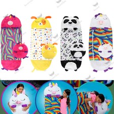 Kids Large Sleeping Bag Napping Napper Boys Girls Play Pillow Warm Unicorn Panda