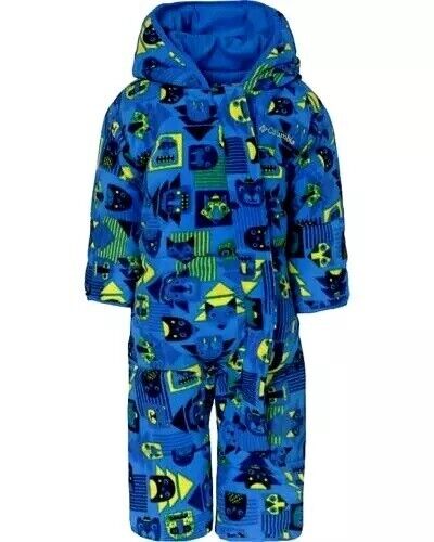 Columbia Snuggly Bunting Jungen Daunen Schneeanzug 80 / 86 blau 12 - 18 Monate - Bild 1 von 1