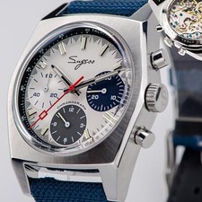 Orologio meccanico Sugess S419GSB COLLO DI CIGNO x DOMED Zaffiro Crono GABBIANO 1963