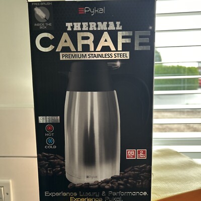 Pykal Thermal Carafe Premium Stainless Steel UK