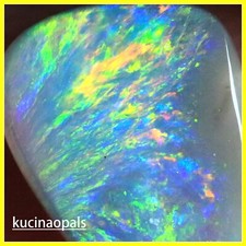0.95 TCW Australian Natural SEMI BLACK OPAL KucinaOpals VIDEO