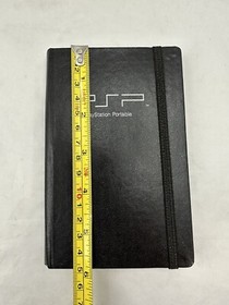 Rare PlayStation Portable PSP Pocket Notebook Small Hardcover Journal Black NEW