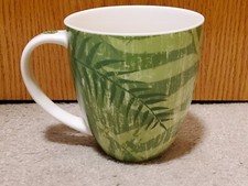 Starbucks Fern Green Coffee MUG 4oz Fern Leaf Fauna Jungle Design 2006 Mint