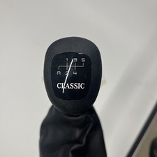 New Genuine Mercedes W202 W210 W208 5-speed classic leather Gear Knob with Gator