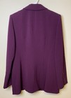 EUC Nanette Lepore Single Button Blazer Jacket Purple Plum Size 8 — photo 5