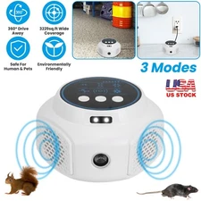 360°Ultrasonic   Rat Squirrel Rodent Chaser Tools