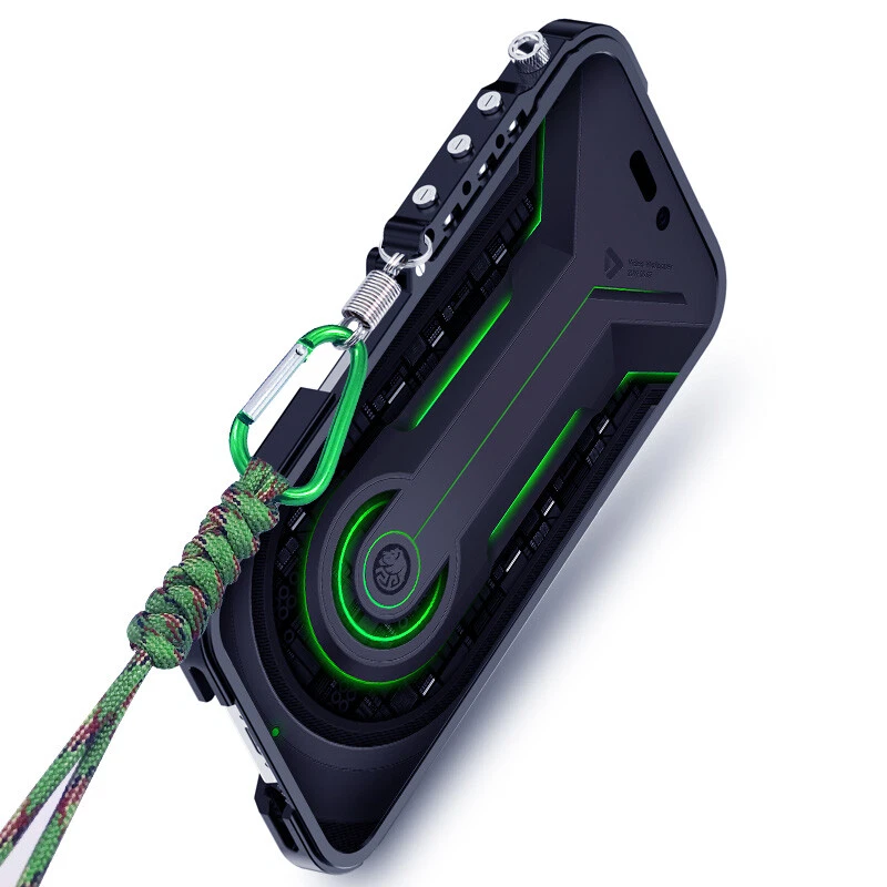 Armor Screw Aluminum Metal Frame Bumper Shockproof Case For