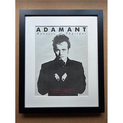 ADAM ANT MANIEREN UND KÖRPERBAU (GERAHMT) POSTERGRÖSSE Original Musik Presse Werbung 