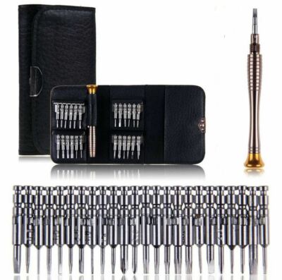 25Pcs Mini Small Repair Precision Screwdriver Torx Tool Set Watch Cell Phone Fix
