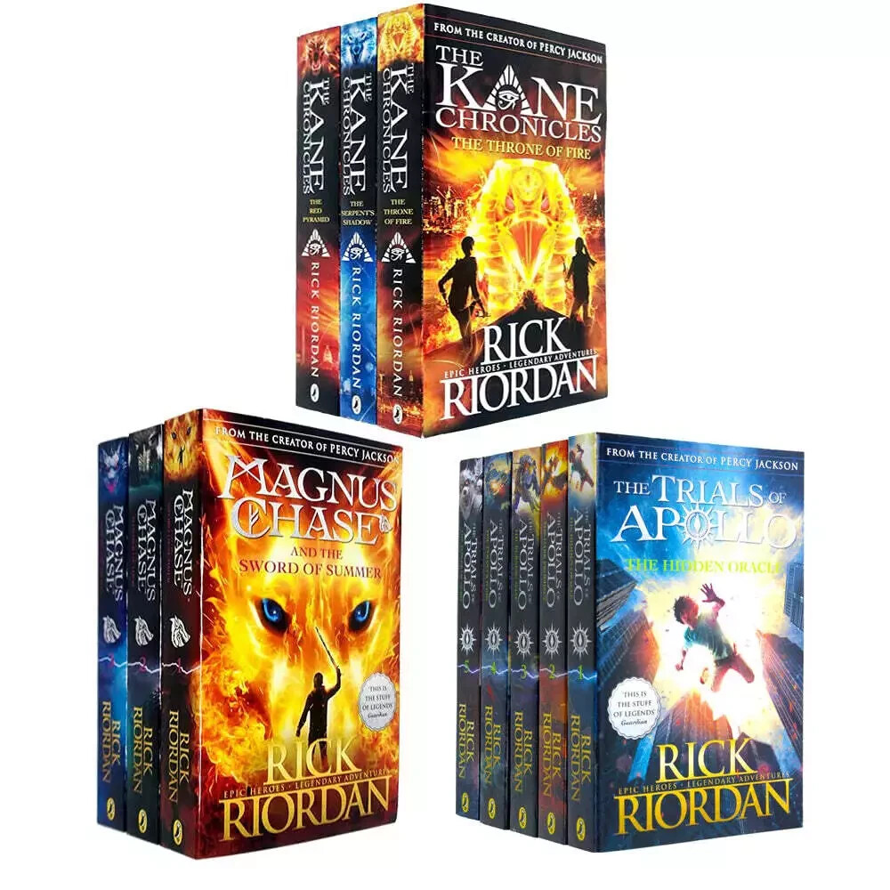 Rick Riordan Collection 11 Books Set (Kane Chronicles, Magnus Chas | Rick Riodan - Image 3
